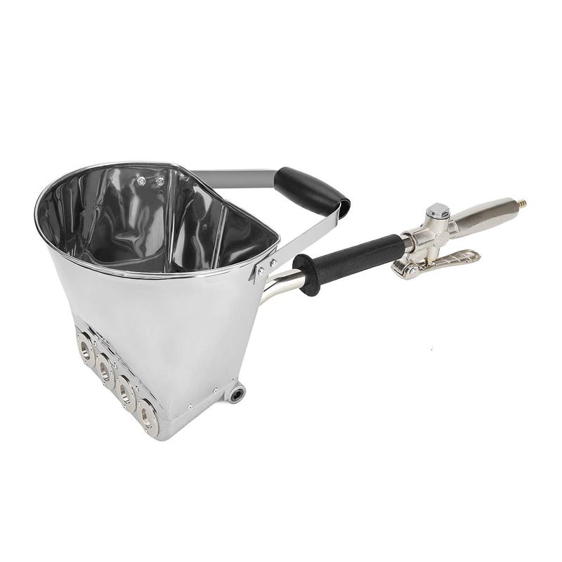 Ouya Cement Mortar Sprayer Gun Stucco Sprayer 4 Jet Gun Plaster Hopper Wall Painting Tool - Image 1